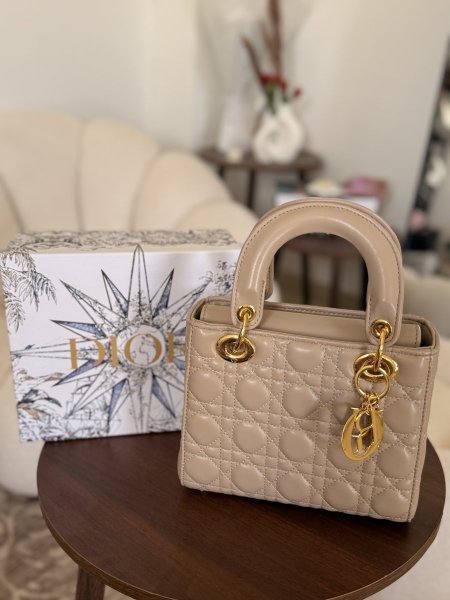 حقيبة ديور مع حزام وعلبة قاعدة 20 سم